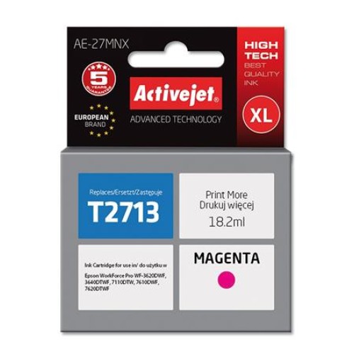 ActiveJet inkoust Epson T2713 new AE-27MNX  18 ml