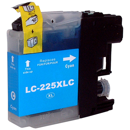 Atrament LC225C XL kompatibilní azurový pro Brother (16ml)