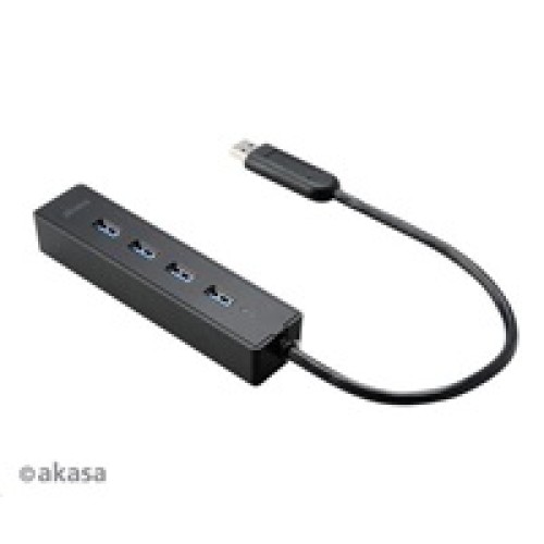 AKASA HUB USB Connect 4SX, 4x USB 3.0, externé