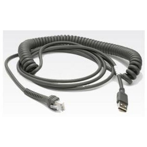 Kábel Zebra LS2208/LS4208, kroucený kabel, USB, 2,8m