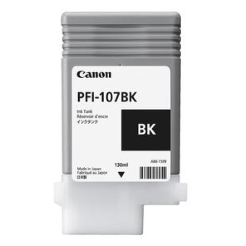 kazeta CANON PFI-107BK black iPF 670/680/685/770/780/785 (130ml)