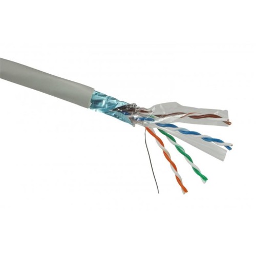 Kábel Solarix FTP Cat6 drát 500m PVC