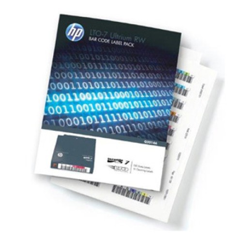 Štítky HP LTO-7 Ultrium RW Bar Code Label Pack