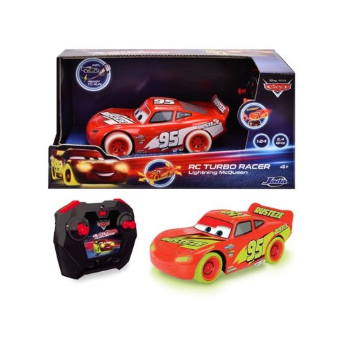 Hračka Dickie RC Cars Blesk McQueen Turbo Glow Racers 1:24, 2kan