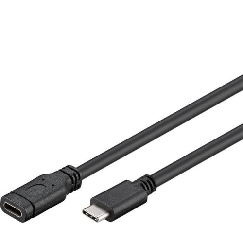 Kábel USB- C predlžovací (USB 3.1 generation 1), C/M - C/F, 1m