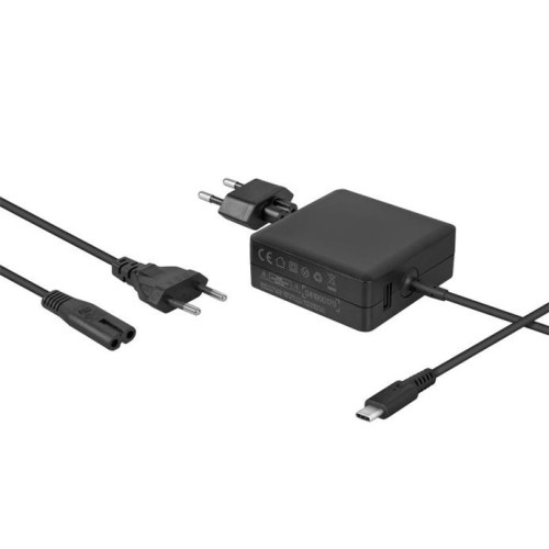 Adaptér Avacom nabíjací pre notebooky USB Type-C 65W Power Delivery + USB A