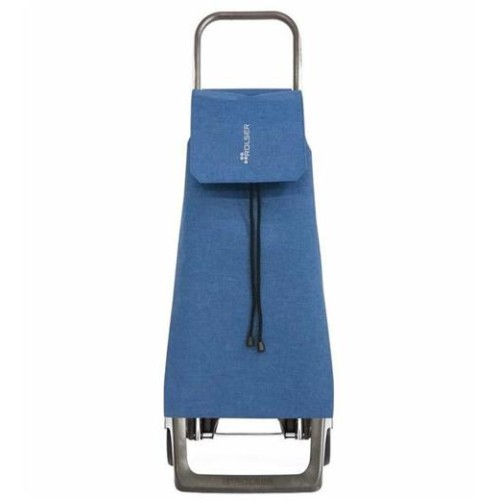 Nákupná taška Rolser Jet Tweed JOY na kolieskach, modrá