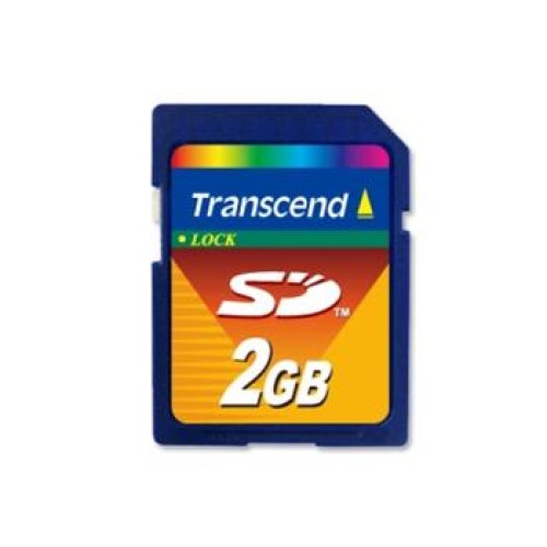 Transcend 2GB SD (MLC) průmyslová paměťová karta, modrá/černá
