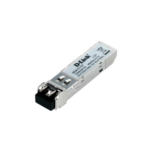 D-Link 1-port Mini-GBIC SFP to 1000BaseSX, 550m for all - tray of 10