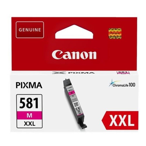 Atrament Canon CLI-581XXL M (magenta), purpurový