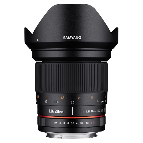 Objektív Samyang MF 20mm F/1.8 Nikon F AE