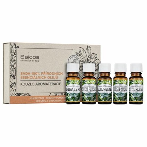 Esenciálny olej Saloos sada - Kúzlo aromaterapie
