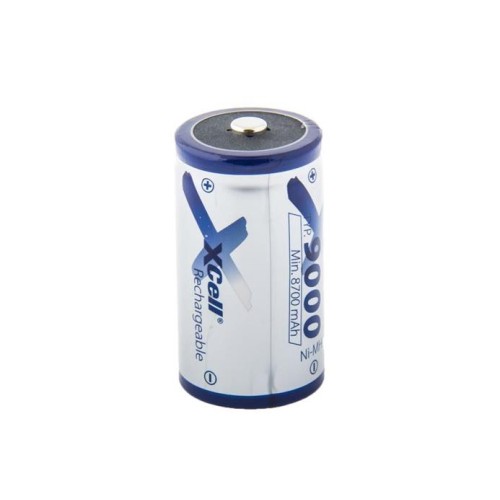 Batéria Avacom Xcell D (velký monočlánek) LR20R, 9000mAh Ni-MH 1ks Bulk - nabíjecí