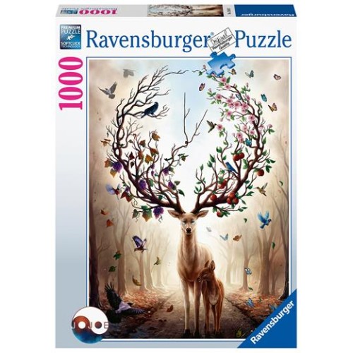 Puzzle Ravensburger Bájny jeleň 1000 dielikov