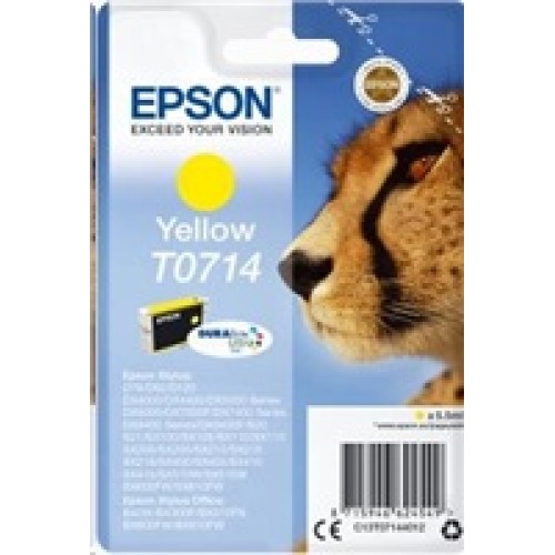 Atramentová tyčinka EPSON Singlepack Yellow T0714 DURABrite Ultra Ink (5,5 ml)