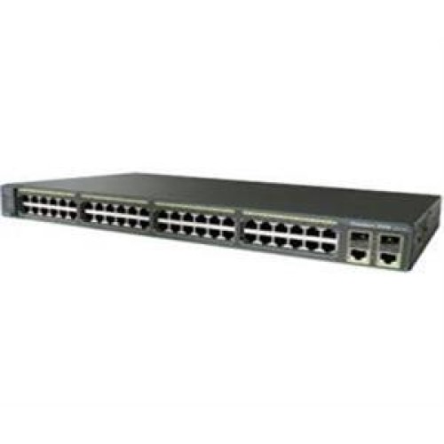 Cisco Catalyst Plus WS-C2960+48TC-S 48 10/100 + 2 1000BT/SFP LAN Lite Image