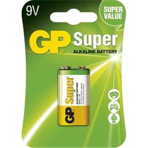 GP 9V Super alkalická - 1 ks