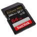 SanDisk Extreme PRO 64 GB SDXC Memory Card 200 MB/s and 90 MB/s, UHS-I, Class 10, U3, V30