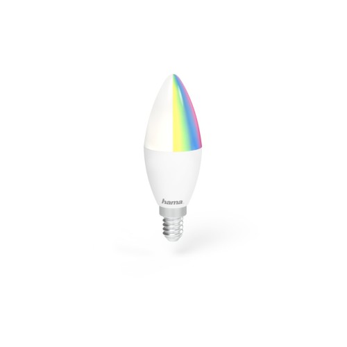 Hama SMART WiFi LED žiarovka, E14, 5,5 W, RGBW, stmievateľná