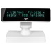 Virtuos VFD zákaznícky displej Virtuos FV-2030W 2x20 9mm, USB, biely