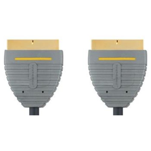 Bandridge kábel, SCART konektor - SCART konektor, 21 pin, 2m