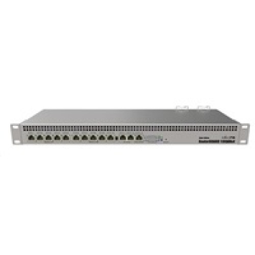 MikroTik RouterBOARD RB1100Dx4 DudeEdition (RB1100AHx4), 1.4 GHz štvorjadrový procesor, 1 GB RAM, 13x LAN, vrátane. Lic