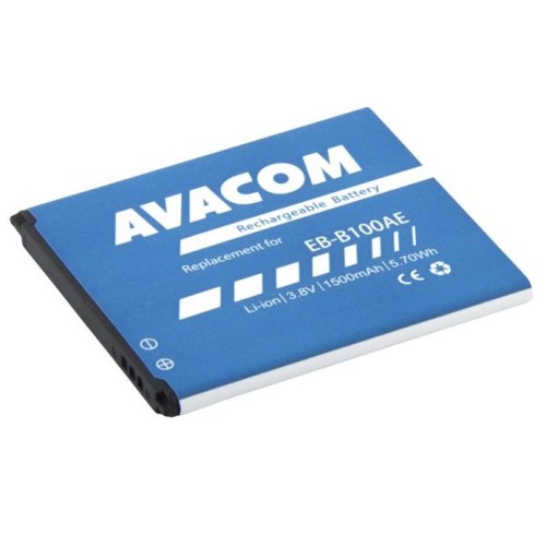 Batéria Avacom pre Samsung Galaxy ACE 3 Li-Ion 3,8V 1500mAh, (náhrada EB-B100AE) - neoriginálna