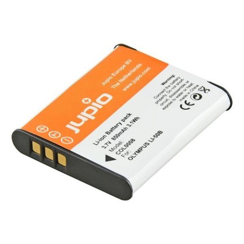 Batéria Jupio Li-50B (D-Li92, DB-100, NP-150, LB-050, LB-052) pre Olympus (Pentax, Ricoh, Fuji, Kodak)  850 mAh