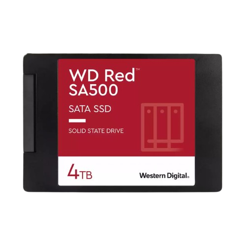 SSD disk Western Digital Red SA500 4TB, 2,5", SATA III