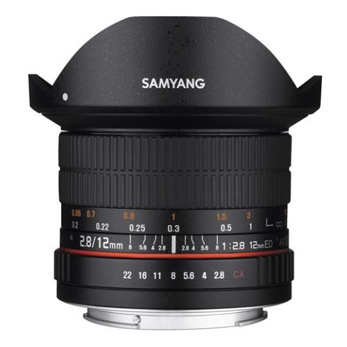 Objektív Samyang MF 12mm F/2.8 Fisheye Nikon F AE
