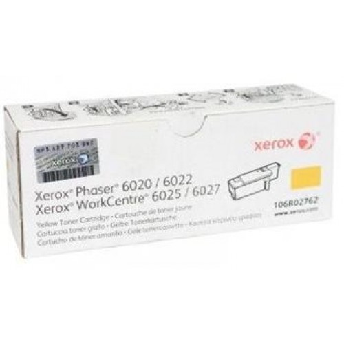 toner XEROX 106R02762 yellow PHASER 6020/6022, WorkCentre 6025/6027 (1000 str.)