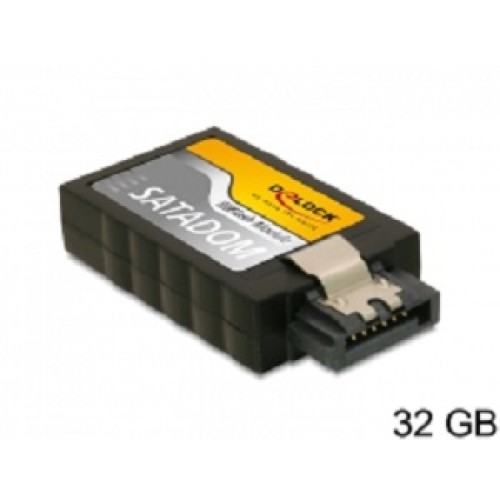 Delock SATA 6 Gb/s Flash Module 32 GB A19 vertical