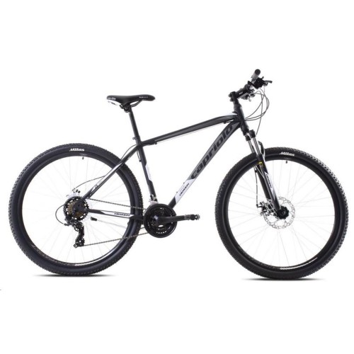 Horský bicykel Capriolo OXYGEN 29"/21HT čierno-šedo-biele - 2. akosť