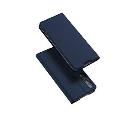 puzdro Flip Case DuxDucis Skin Huawei Y7P/P40Lite E Blue