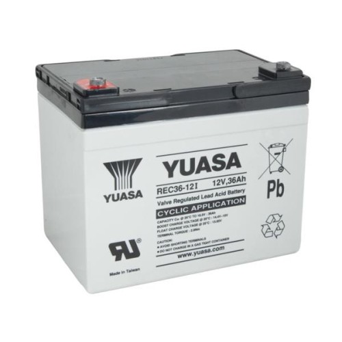 Yuasa baterie 12V 36Ah M5 DeepCycle (REC36-12)