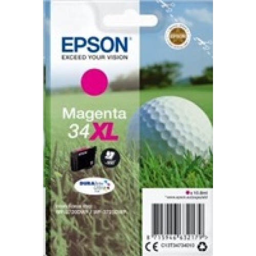Atramentová tyčinka EPSON Singlepack "Golf" Magenta 34XL DURABrite Ultra Ink 10,8 ml