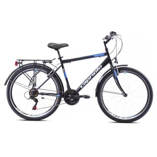 Trekový bicykel Capriolo METROPOLIS MAN 2019, 26"/21" modro-černé