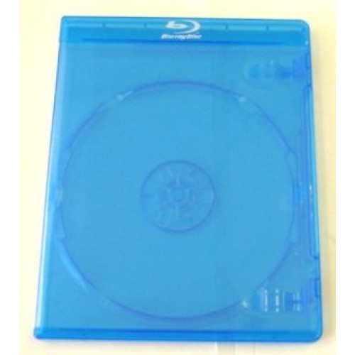 Obal na 2 BD-R Blu-ray disk modrý rozmer 149 x 128 x 12 mm