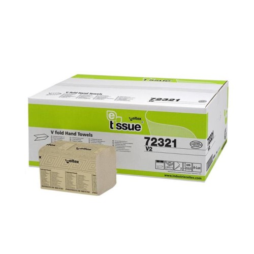 Uteráky  Celtex papierové skladané BIO E-Tissue New 3000 ks, 2vrstvy