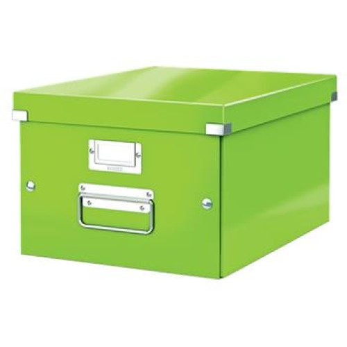 Univerzální krabice Leitz Click&Store, velikost M (A4), zelená