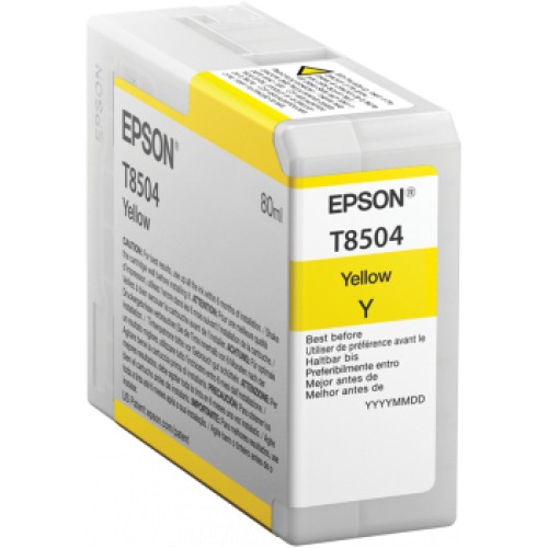 EPSON cartridge T8504 yellow (80ml)