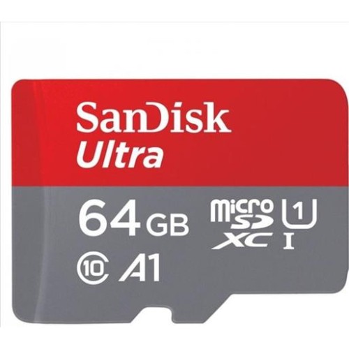 SanDisk Ultra/micro SDHC/64GB/140MBps/UHS-I U1 / Class 10/+ Adaptér