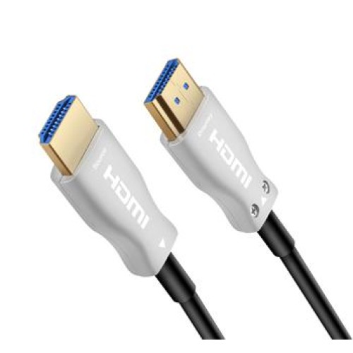 PremiumCord optický fiber HDMI High Speed with Ether. 4K@60Hz kabel 5m, M/M, zlacené konektory
