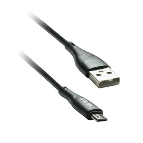 kábel CENTO C100 Micro-USB (1m,3A) čierny