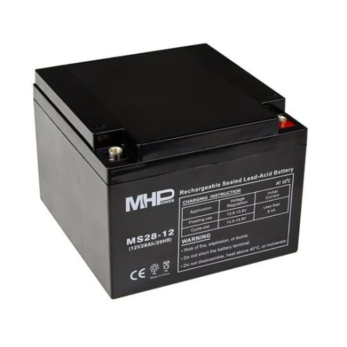 Batéria MHPower MS28-12 VRLA AGM 12V/28Ah