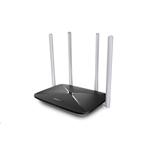 WiFi router TP-Link MERCUSYS AC12 AC1200 dual AP/router, 3x LAN, 1x WAN/ 300Mbps 2,4/ 433Mbps 5GHz