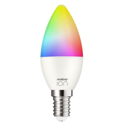 Múdra žiarovka Niceboy ION SmartBulb Color 5,5W - E14