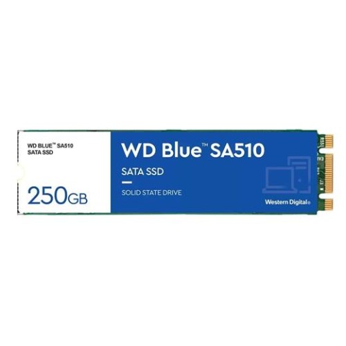 SSD disk Western Digital Blue SA510 250GB, M.2 2280, SATA