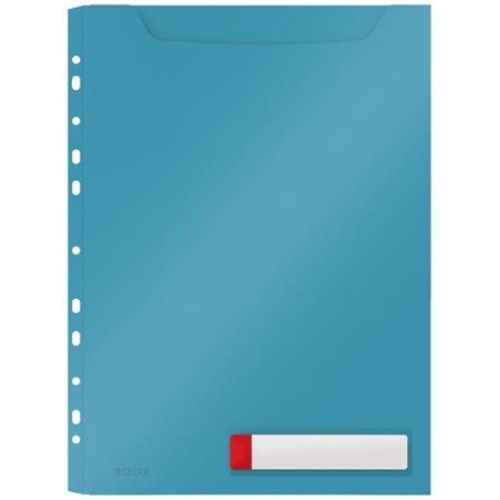 LEITZ Desky velkokapacitní  Cosy A4, neprůhledný PP, 3 ks, klidná modrá