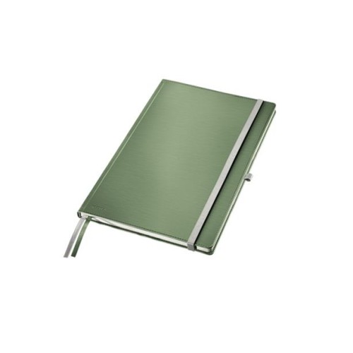 LEITZ Zápisník  STYLE A4, tvrdé desky, linkovaný, zelenkavá